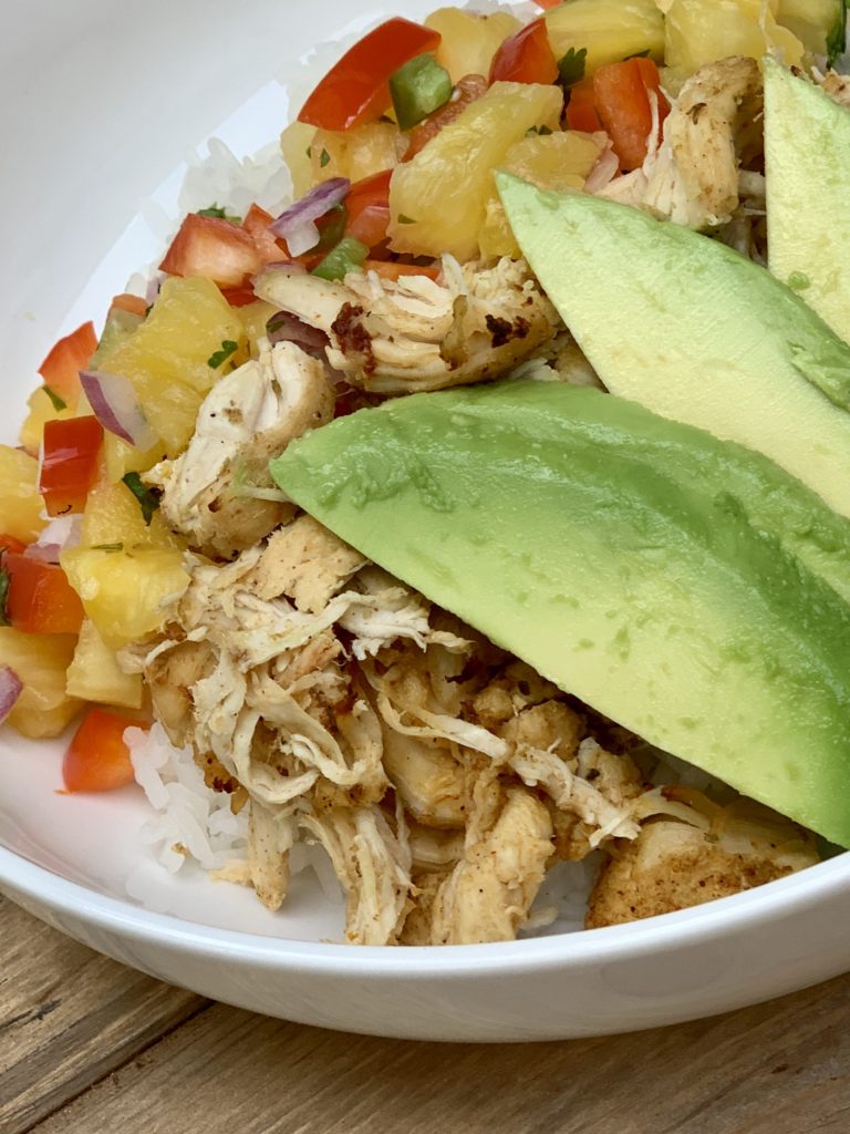 Chicken Carnitas Bowl
