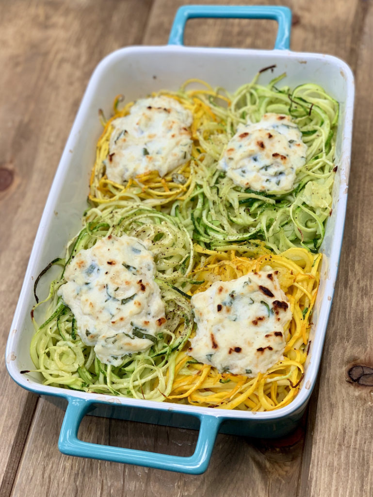 Zucchini Noodle Nests