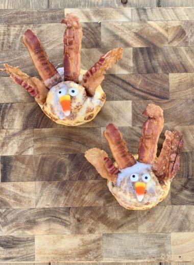 Cinnamon Roll Turkeys