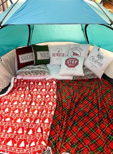 Christmas Camping