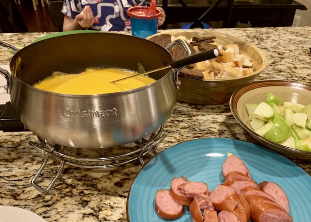 Easy Cheesy Fondue 2